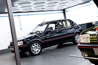 Peugeot 205 GTi Tolman Edition in Tolman workshop