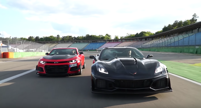 It's A Chevrolet Camaro ZL1 1LE Vs Corvette ZR1 Track Face-Off!