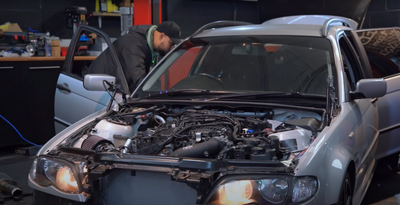 The E46 with the B58 installed