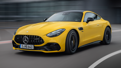 Mercedes-AMG GT43, front 3/4