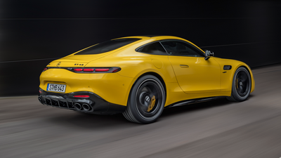 Mercedes-AMG GT43, rear 3/4