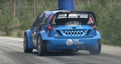 Ford Fiesta hill climb car