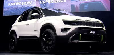 Jeep Avenger 4xe at debut event
