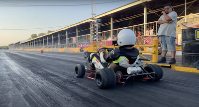 Ducati powered go-kart
