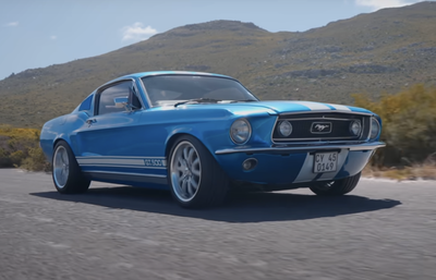 Ford Mustang with BMW M3 engine - front