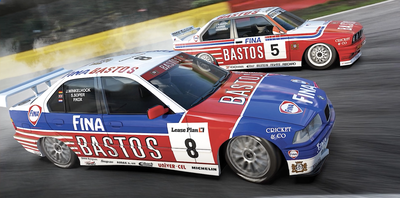 Scalextric BMW E36 and E30 touring cars